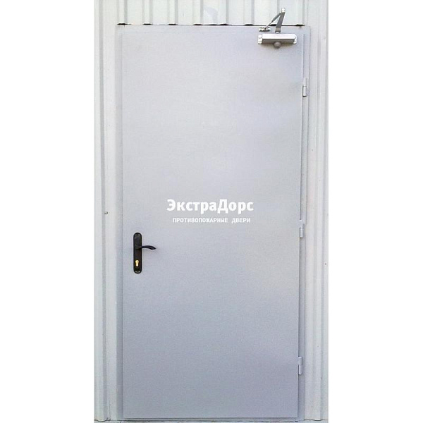 Противопожарная дверь EI 30 3 типа белая металлическая в Щёлково  купить