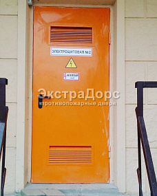 Противопожарные двери с решеткой от производителя в Щёлково  купить