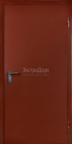 Противопожарная дверь EI 45 дымогазонепроницаемая металлическая однопольная в Щёлково  купить