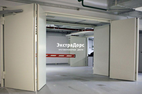 Складывающиеся автоматические противопожарные ворота в Щёлково  купить