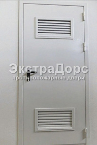 Противопожарные двери с решеткой от производителя в Щёлково  купить